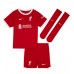 Liverpool Darwin Nunez #9 Prima Maglia Bambino 2023-24 Manica Corta (+ Pantaloni corti)